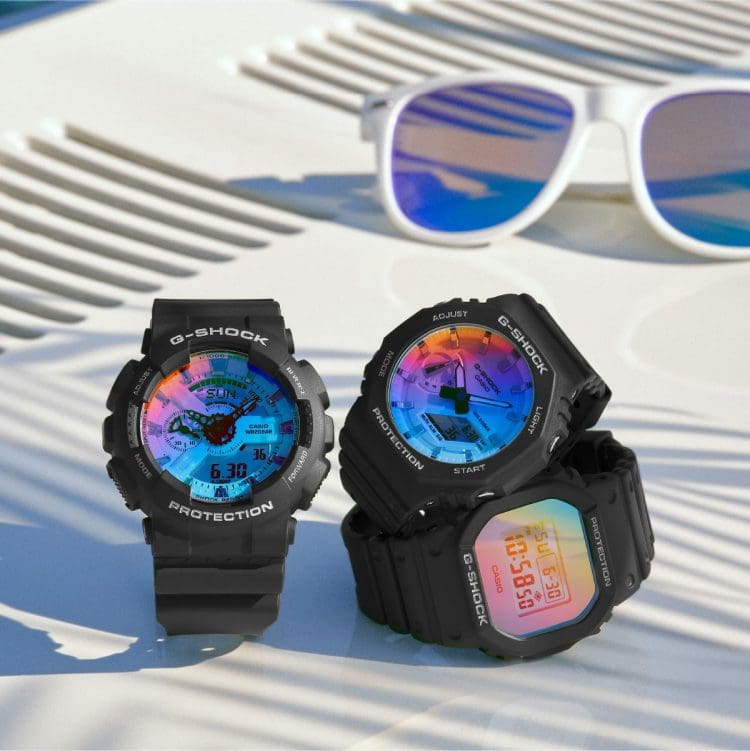 Casio Casio G-Shock GA-2100SR-1A GA-2100 — детали корпуса и пластик