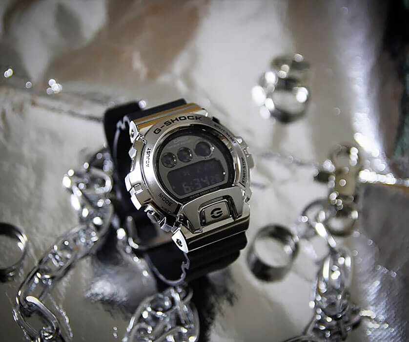 Casio Casio G-Shock GM-6900-1ER электронные часы с аксессуарами мужские часы модель GM-6900-1ER