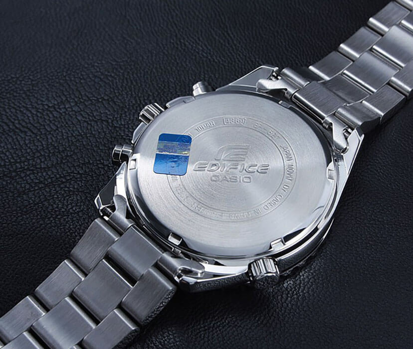 Casio Casio Edifice EF-527D-1A, edifice япония мужские часы на браслете нержавеющая сталь боковой вид