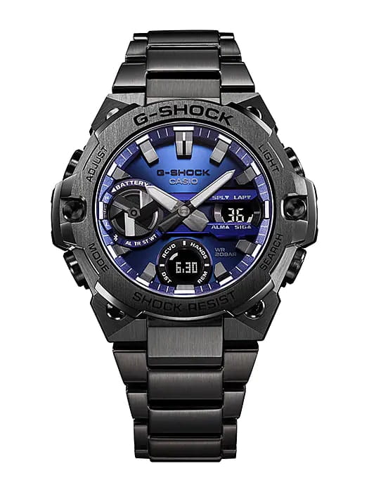 Casio Casio G-Shock GST-B400BD-1A2 GST G-Steel, наручные женские часы фото под углом
