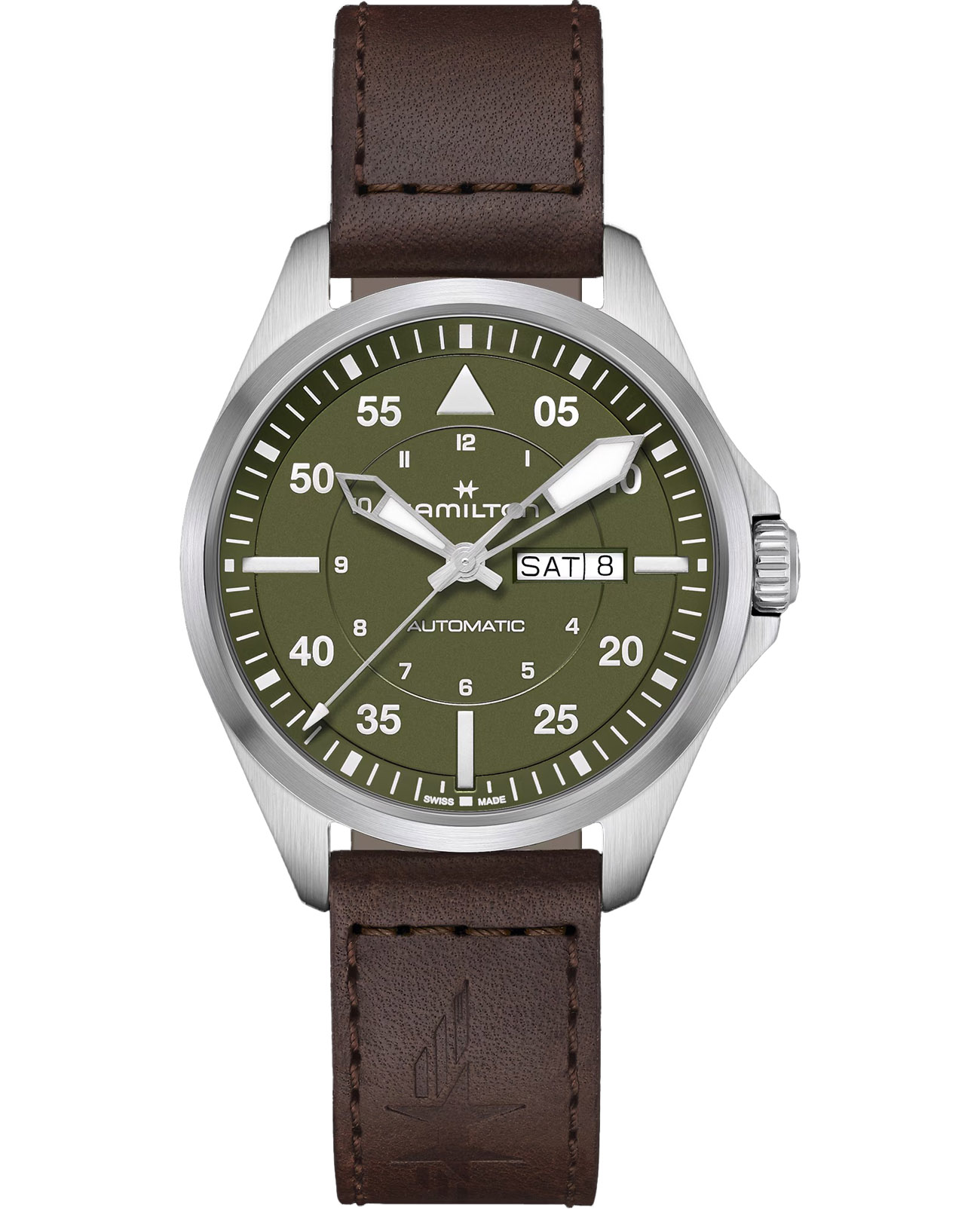 Купить Часы Hamilton Pilot Day Date Quartz