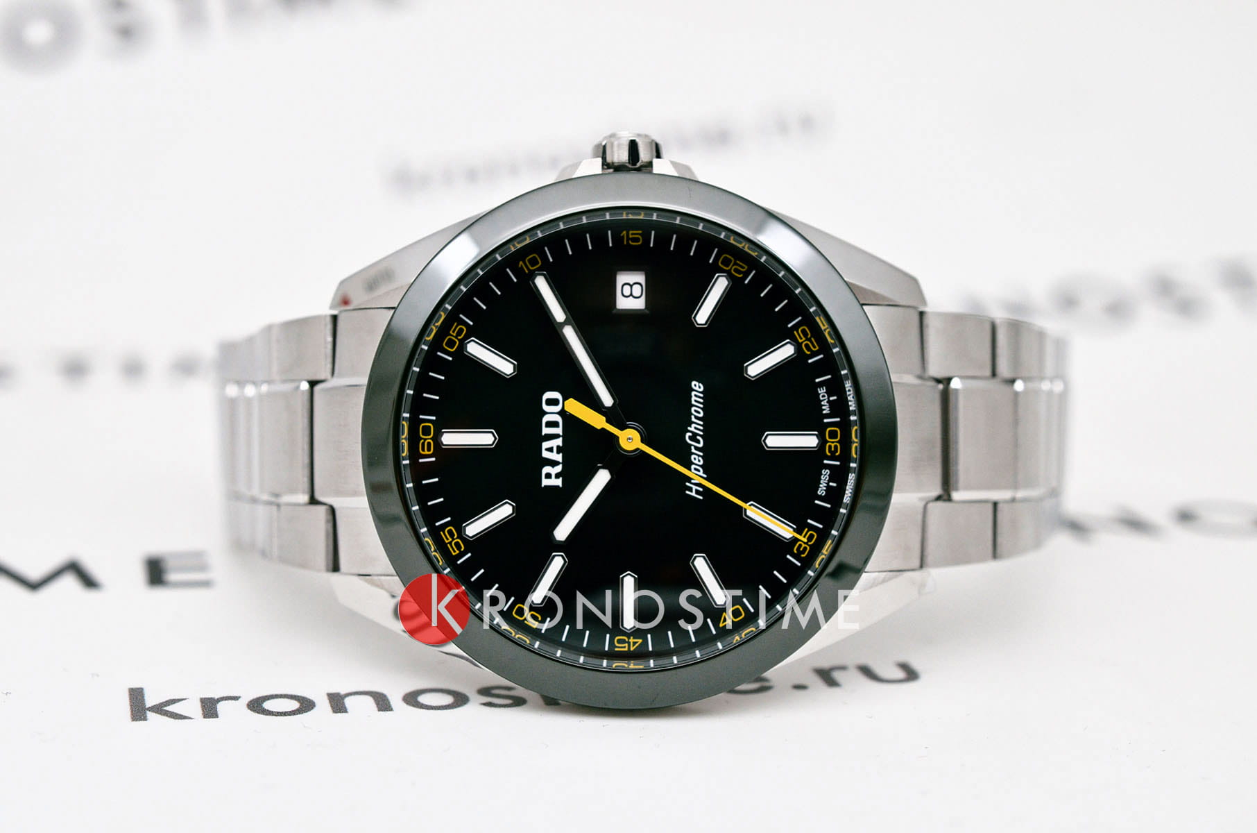 Rado Rado Hyperchrome R32280313 , наручные мужские часы фото под углом