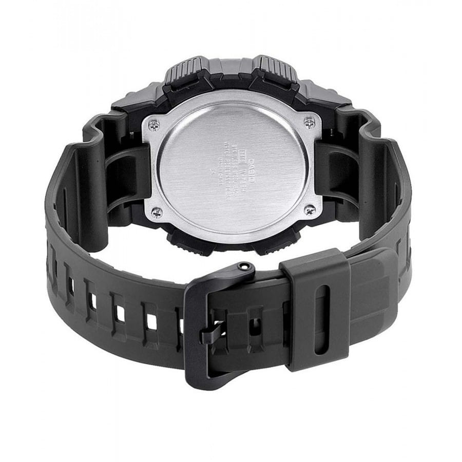 Casio Casio Collection W-735H-5B, illuminator япония мужские часы на браслете пластик боковой вид