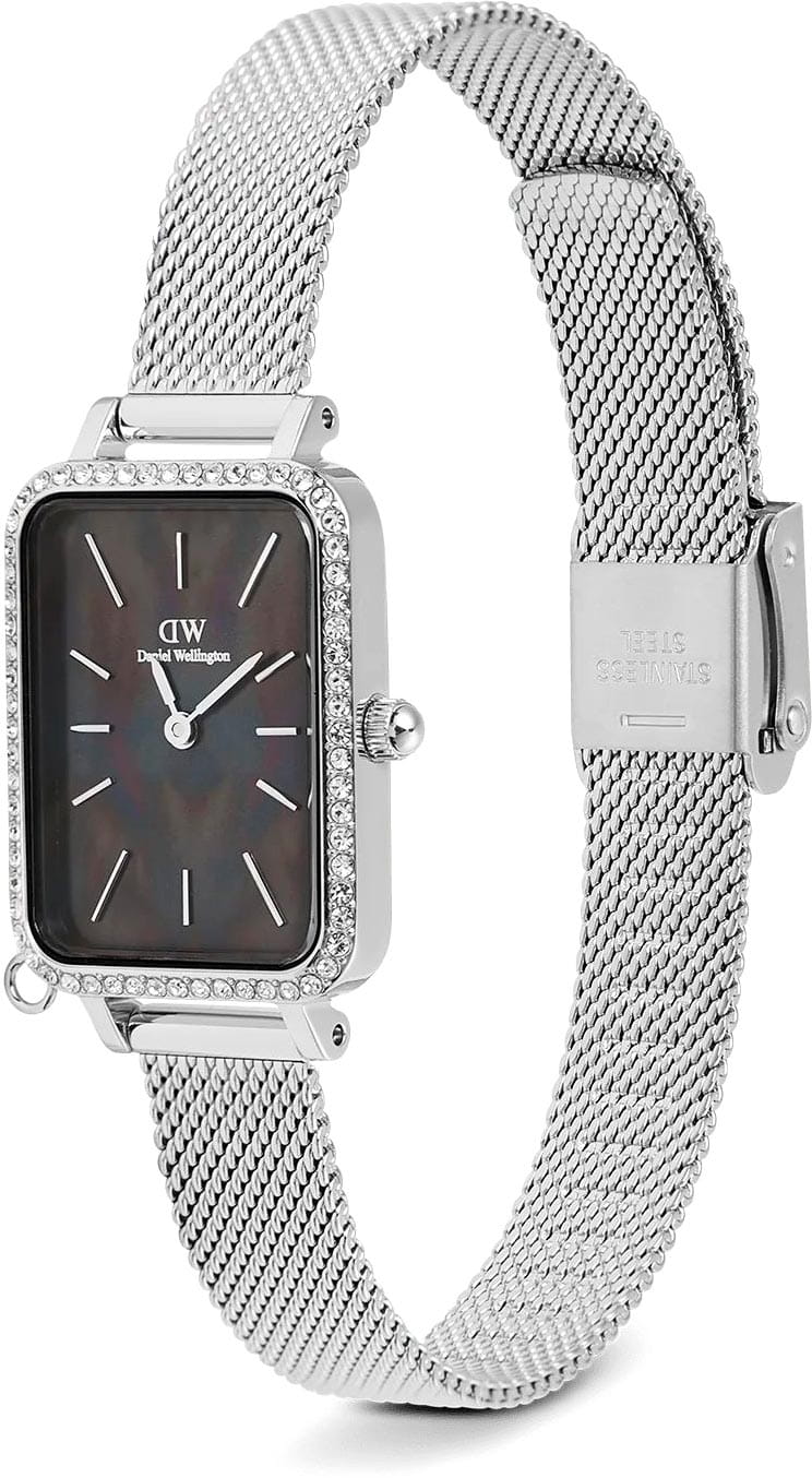 Daniel Wellington Daniel Wellington Quadro Crystal Zodiac Sterling DW00100747, quadro швеция женские часы на браслете нержавеющая сталь боковой вид