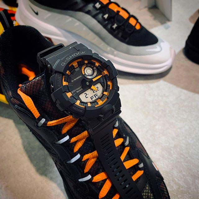 Casio Casio G-Shock GBA-800SF-1A G-SQUAD — детали корпуса и пластик