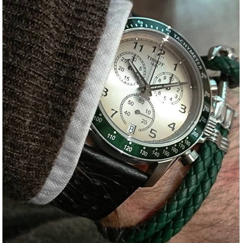 Оригинальные часы Tissot Tissot V8 Quartz Chronograph T106.417.16.032.00 кварцевые калибр механизма eta g10.212 общий вид