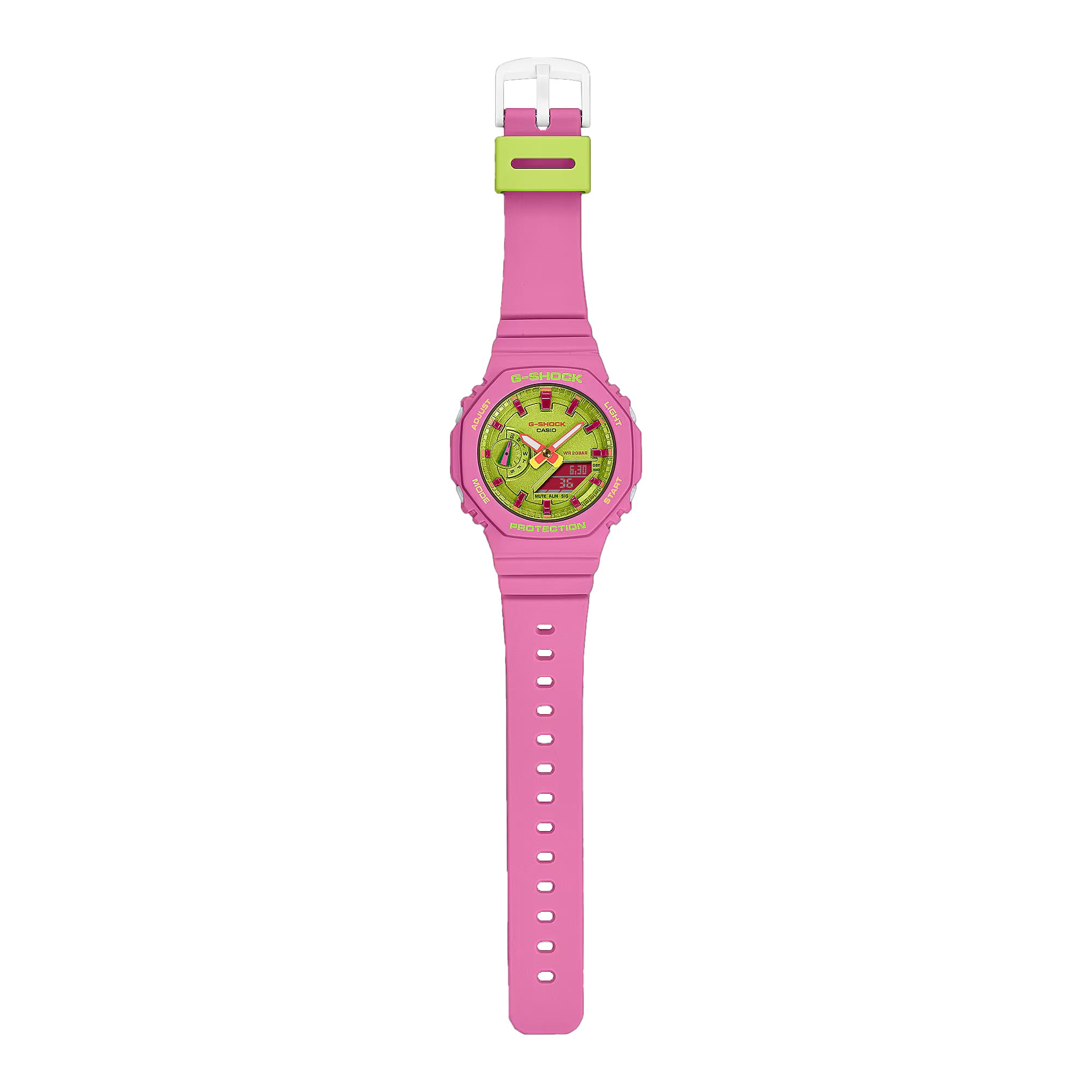 Оригинальные часы Casio Casio G-Shock GMA-S2100BS-4ADR (GMA-S2100BS-4A) электронные калибр механизма  общий вид