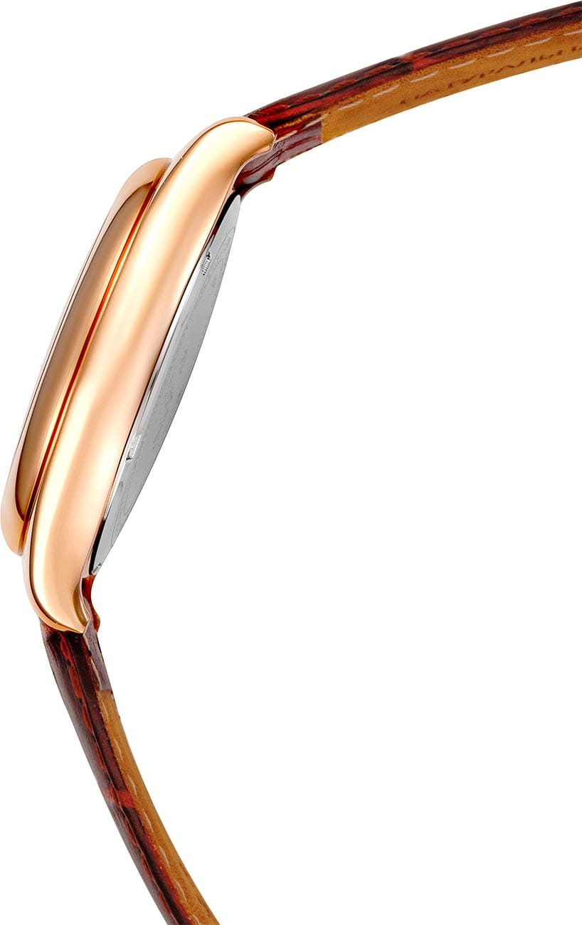 Слава Слава Премьер 1493271/300-8215 мужские часы коричневый циферблат на запястье