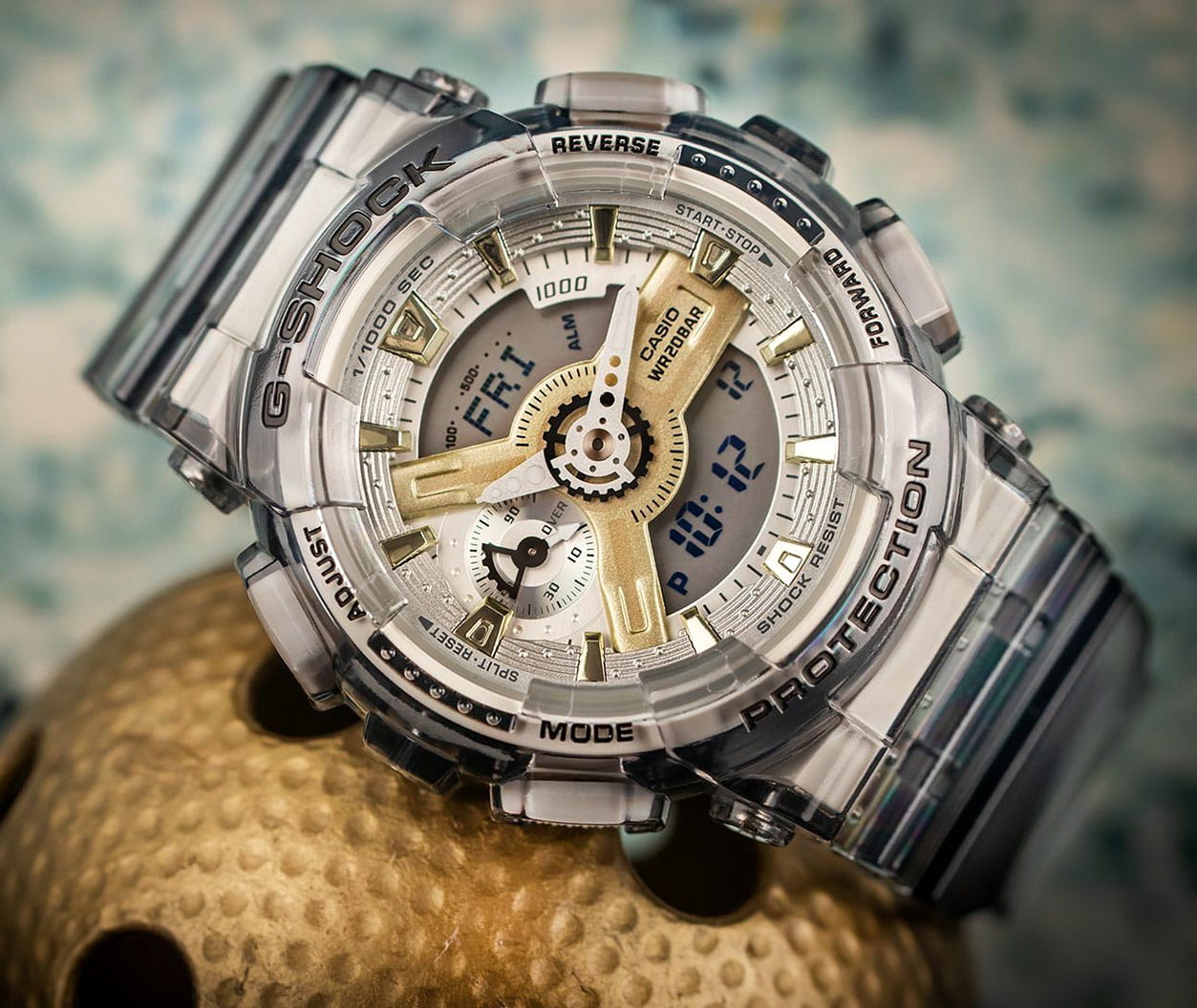 Casio Casio G-Shock GMA-S110GS-8ADR (GMA-S110GS-8A)  — детали корпуса и пластик