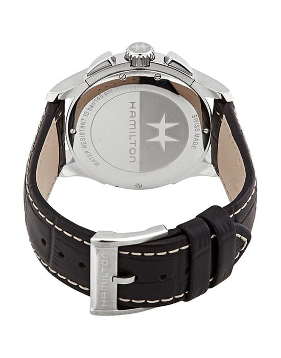 Hamilton Hamilton Jazzmaster Chrono Quartz H32612731 мужские часы черный циферблат на запястье