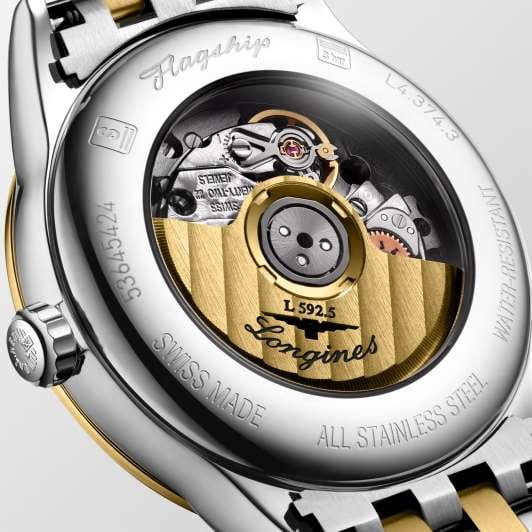 Longines Longines Flagship L4.374.3.38.7 , наручные женские часы фото под углом