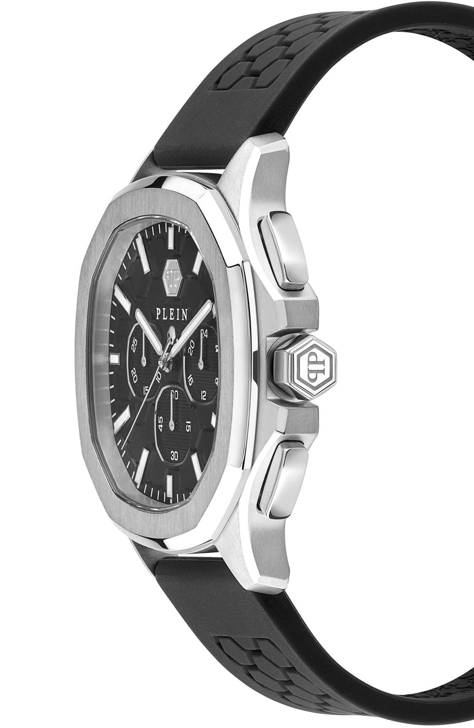 Philipp Plein Philipp Plein Plein Philipp PWSAA0123,  германия мужские часы на браслете силикон боковой вид