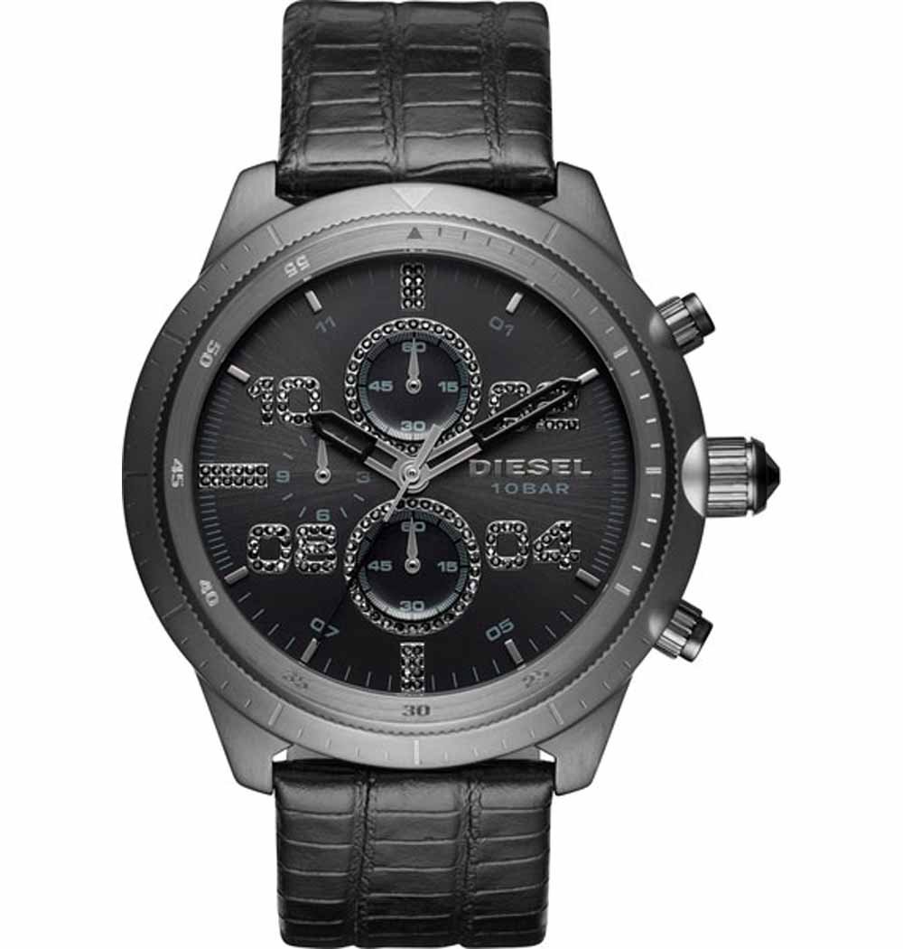 fossil watch automatic black