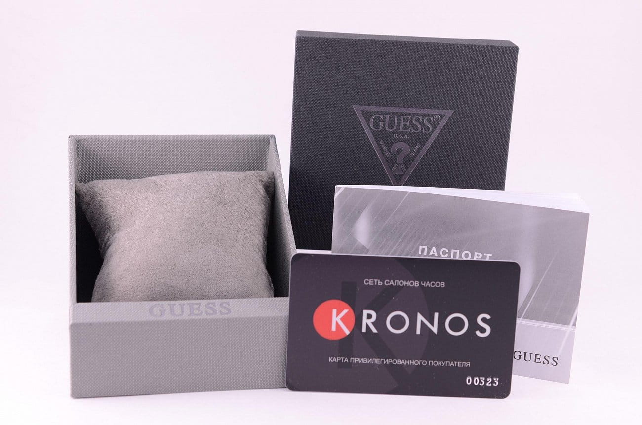 Guess Guess W1082L1,  сша женские часы на браслете нержавеющая сталь боковой вид