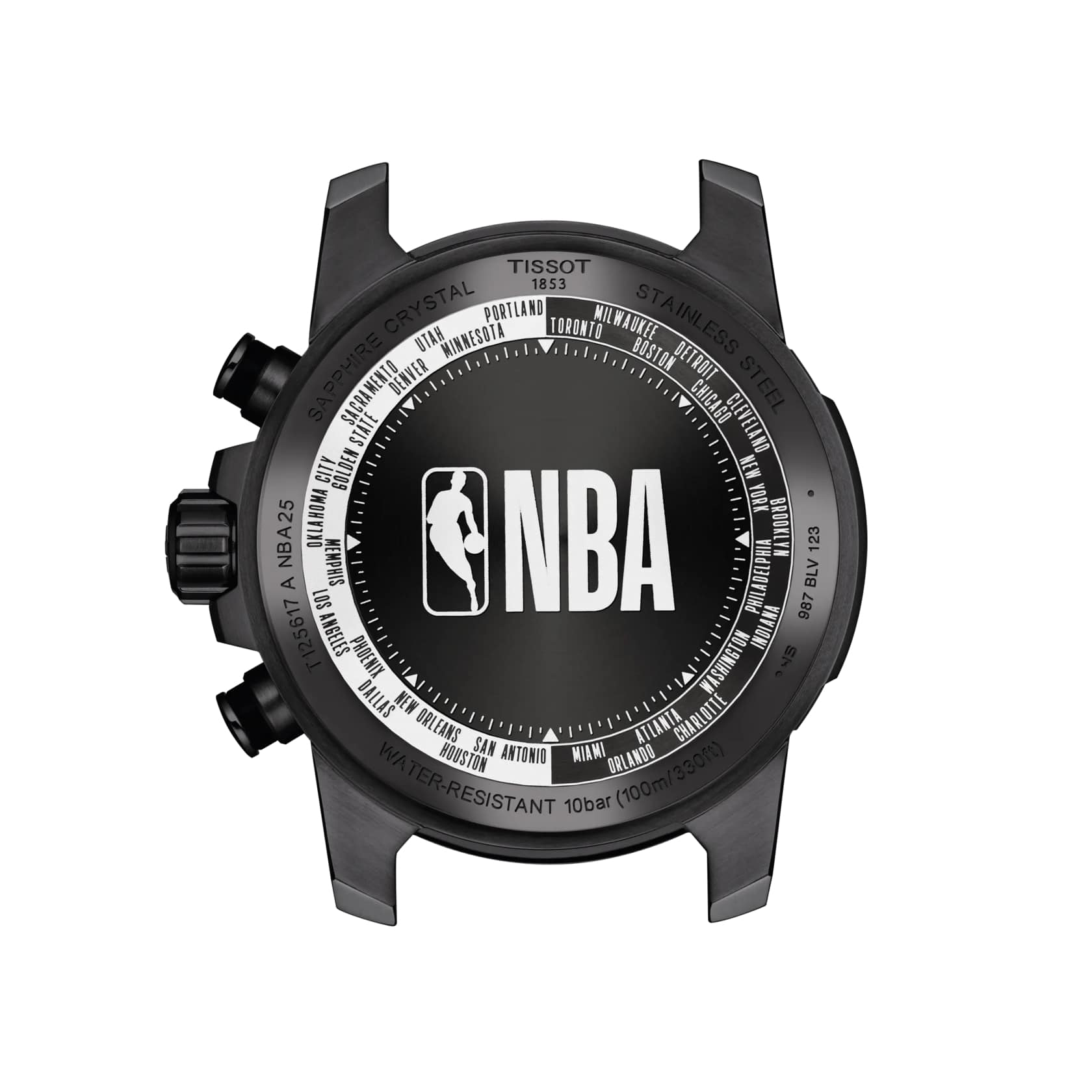 Tissot Tissot Supersport Nba Special Edition T125.617.37.067.00 мужские часы черный циферблат на запястье