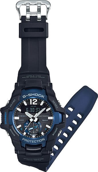 Casio Casio G-Shock GR-B100-1A2, g-shock япония мужские часы на браслете пластик боковой вид