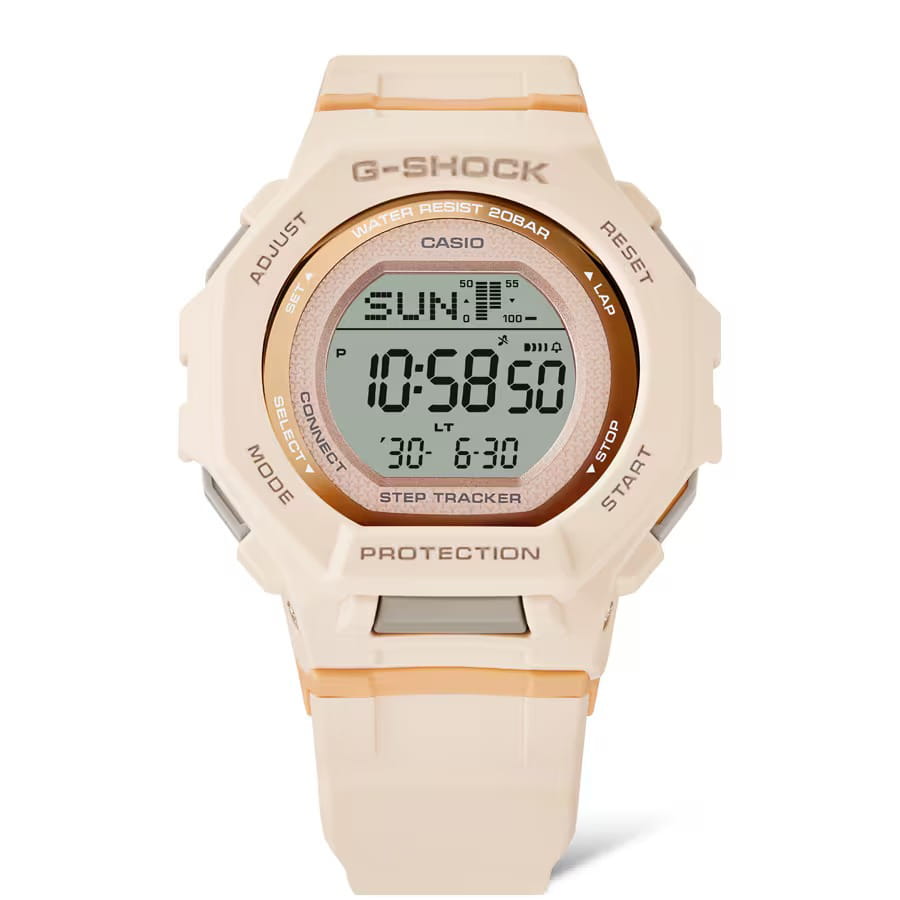 Casio Casio G-Shock GMD-B300-4DR (GMD-B300-4), g-shock япония женские часы на браслете пластик боковой вид