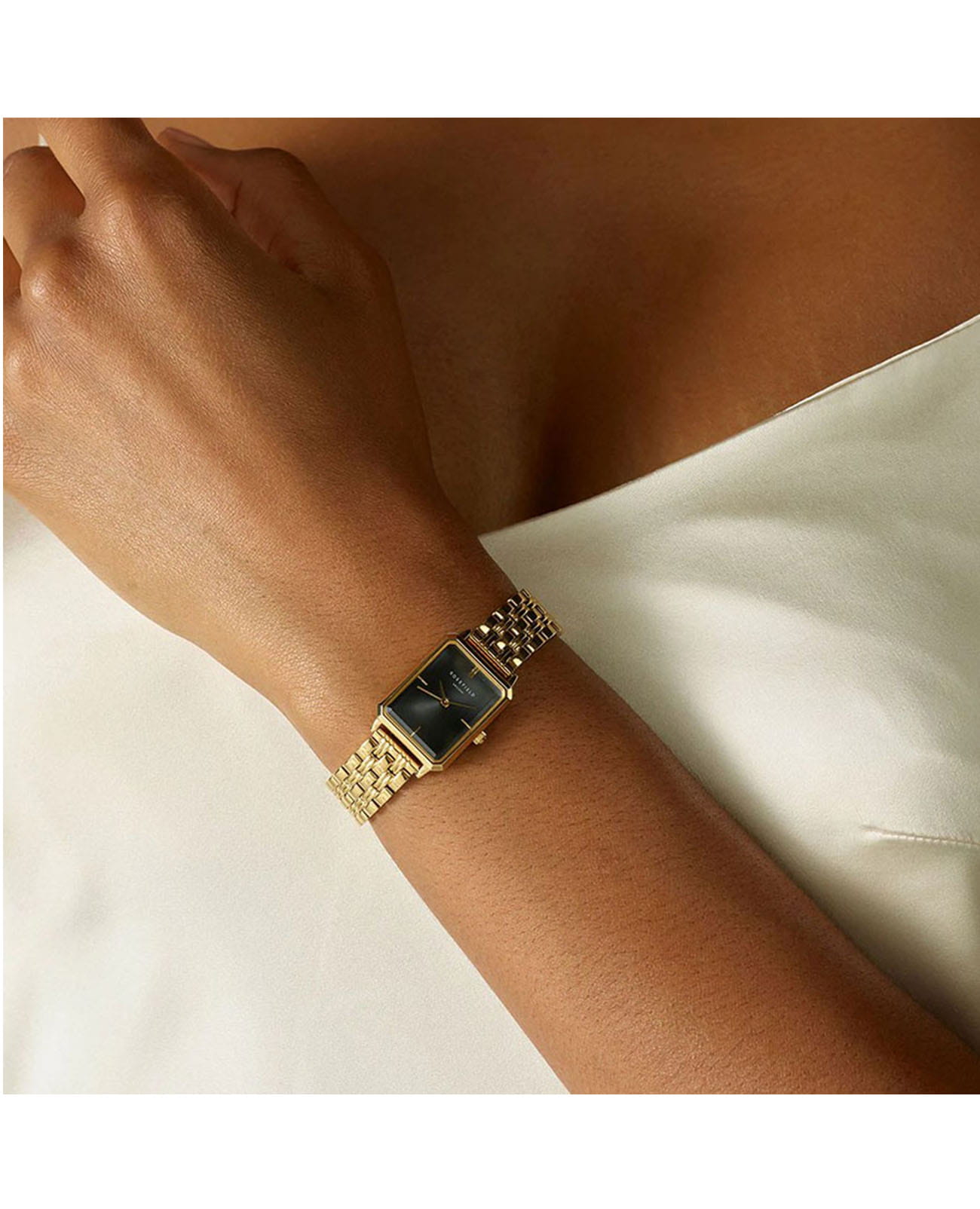 Оригинальные часы Rosefield Rosefield The Octagon OBGSG-O61 кварцевые калибр механизма  общий вид