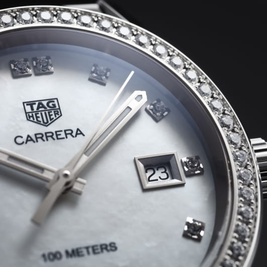 TAG Heuer TAG Heuer Link WBG1315.FC6412, link швейцария женские часы на браслете нержавеющая сталь боковой вид