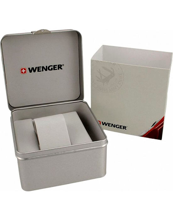 Оригинальные часы  Wenger 01.1743.106 кварцевые калибр механизма  общий вид