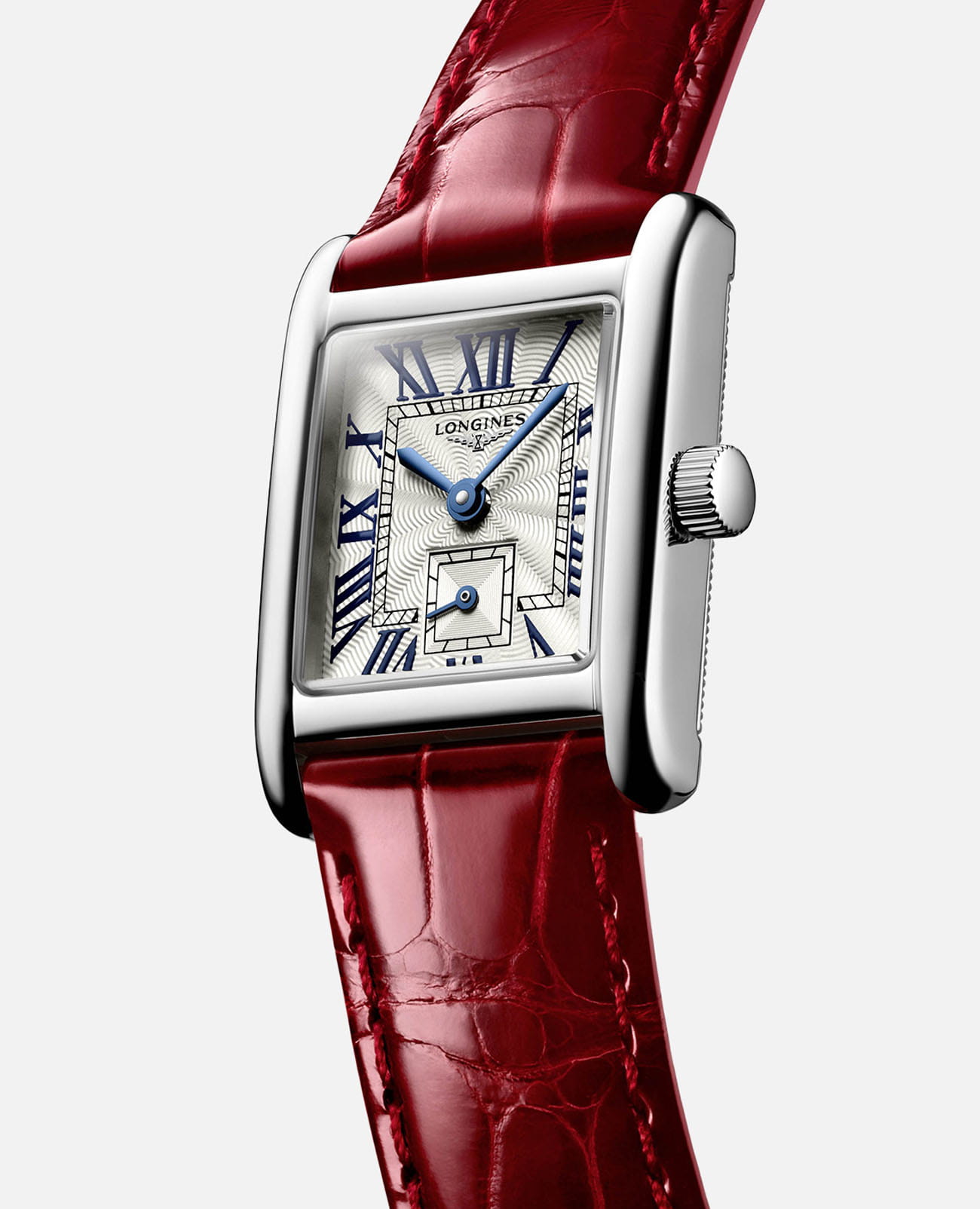 Longines Longines DolceVita L5.200.4.71.5, dolcevita швейцария женские часы на браслете кожаный боковой вид