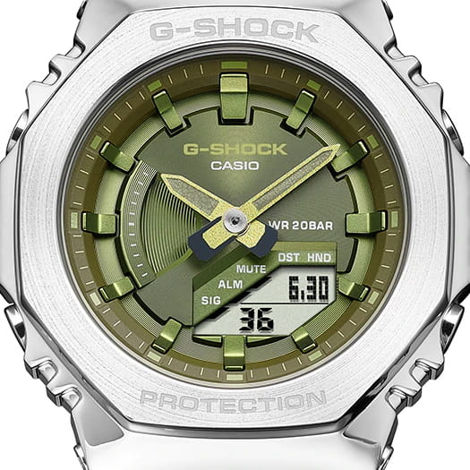 Casio Casio G-Shock GM-S2100-3AER GM - задняя крышка пластик металл сталь корпуса, япония часы