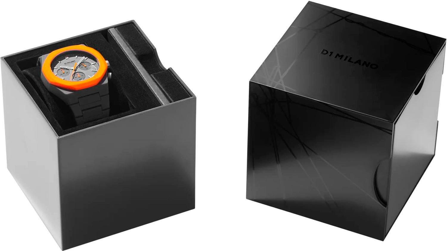 Оригинальные часы D1 Milano D1 Milano Polychrono PHBJ01 кварцевые калибр механизма seiko общий вид