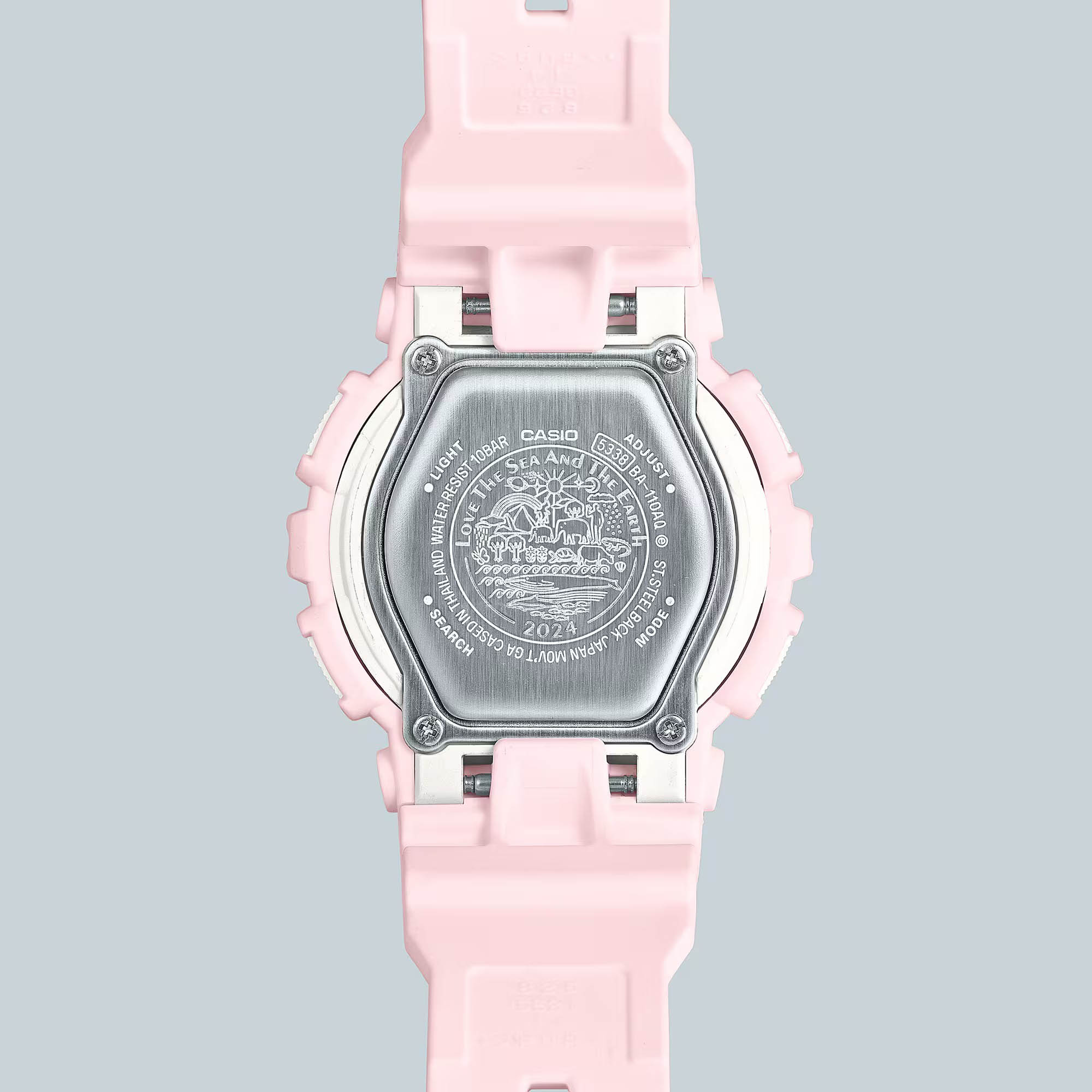 Оригинальные часы Casio Casio Baby-G BA-110AQ-4ADR (BA-110AQ-4A) кварцевые калибр механизма  общий вид