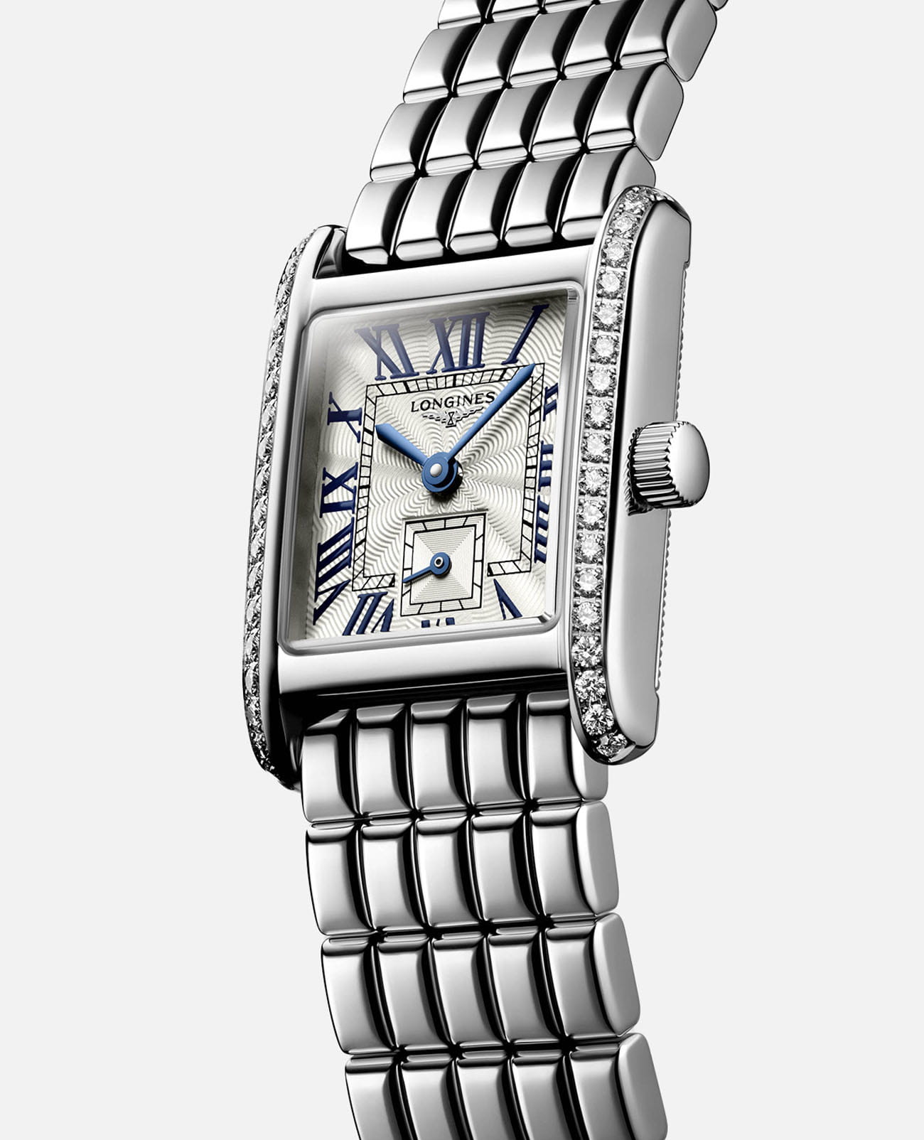 Longines Longines DolceVita L5.200.0.71.6, dolcevita швейцария женские часы на браслете нержавеющая сталь боковой вид