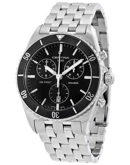 Certina Certina DS First C014.417.11.051.00 DS First, наручные мужские часы фото под углом