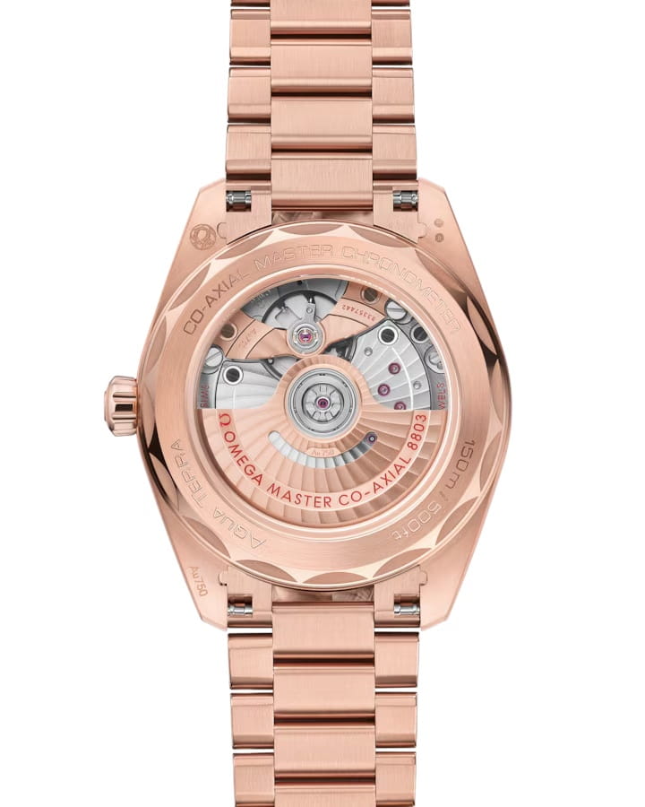 Omega Omega Seamaster Aqua Terra 220.55.38.20.99.001 Aqua Terra, наручные женские часы фото под углом