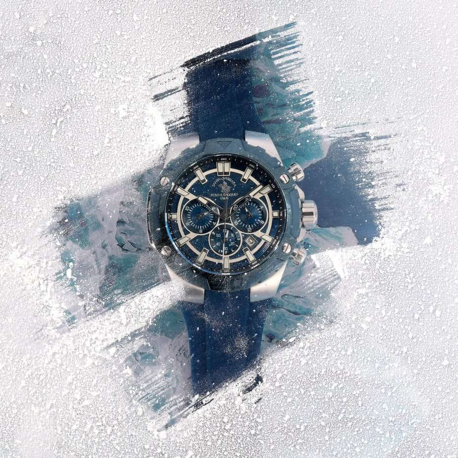 Santa Barbara Polo & Racquet Club Santa Barbara Polo & Racquet Club Prive SB.5.10002-3 , наручные мужские часы фото под углом