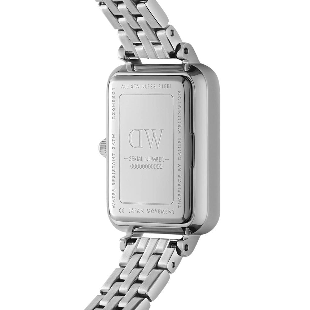 Daniel Wellington Daniel Wellington Quadro DW00100670 , наручные женские часы фото под углом