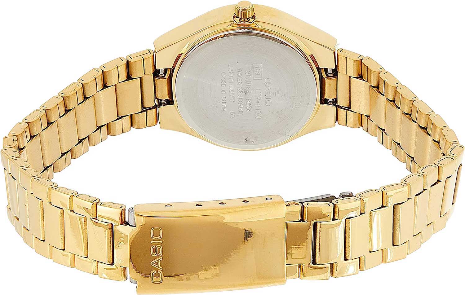 Casio Casio Collection LTP-1170N-9A женские часы золотой циферблат на запястье