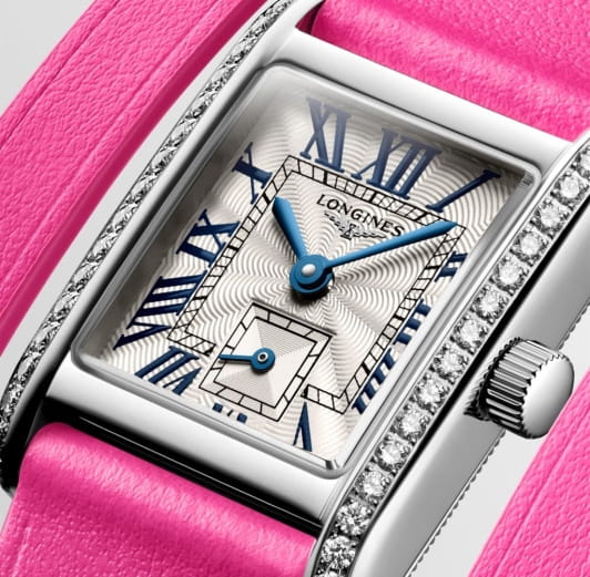 Оригинальные часы Longines Longines Mini DolceVita L5.200.0.71.4 кварцевые калибр механизма  общий вид