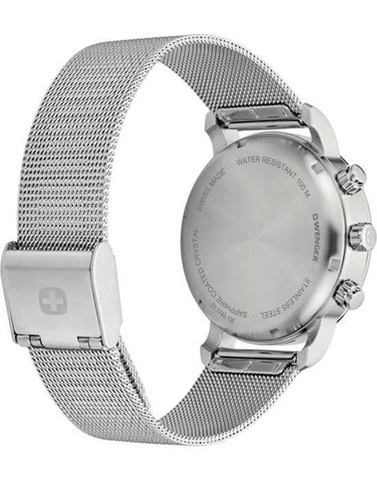 Wenger 01.1743.106 , наручные мужские часы фото под углом