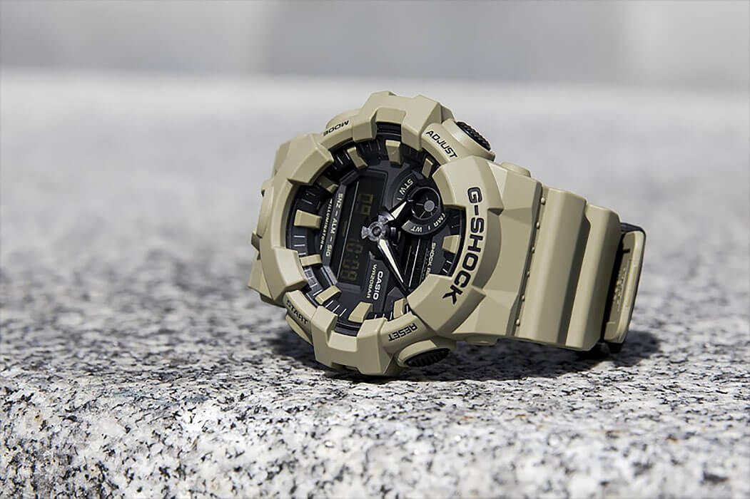 Casio Casio G-Shock GA-700UC-5A япония наручные мужские часы заводная головка с логотипом Casio