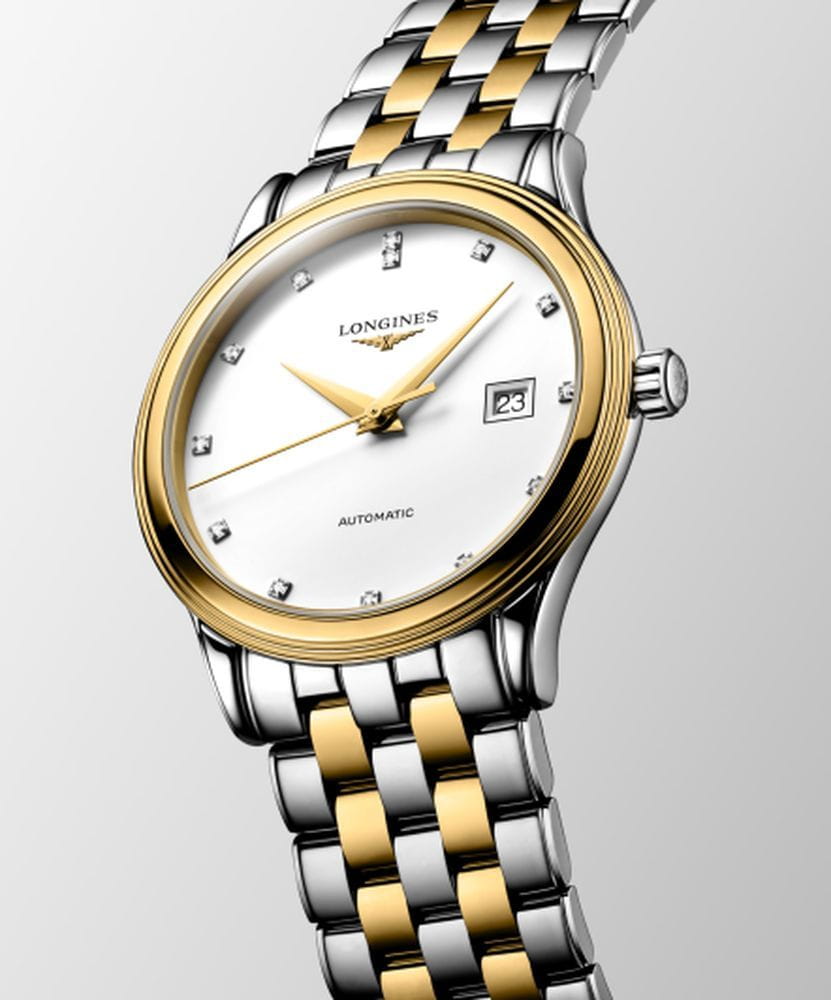 Longines Longines Flagship L4.984.3.17.7 , наручные женские часы фото под углом
