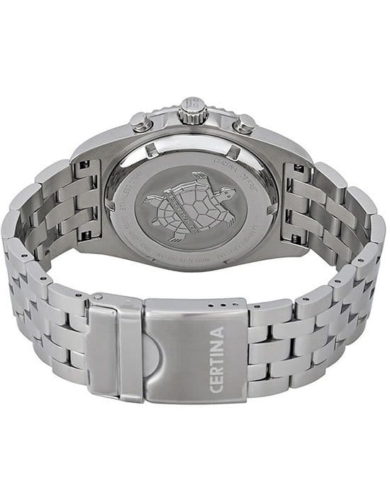 Certina Certina DS First C014.417.11.051.01,  швейцария мужские часы на браслете нержавеющая сталь боковой вид