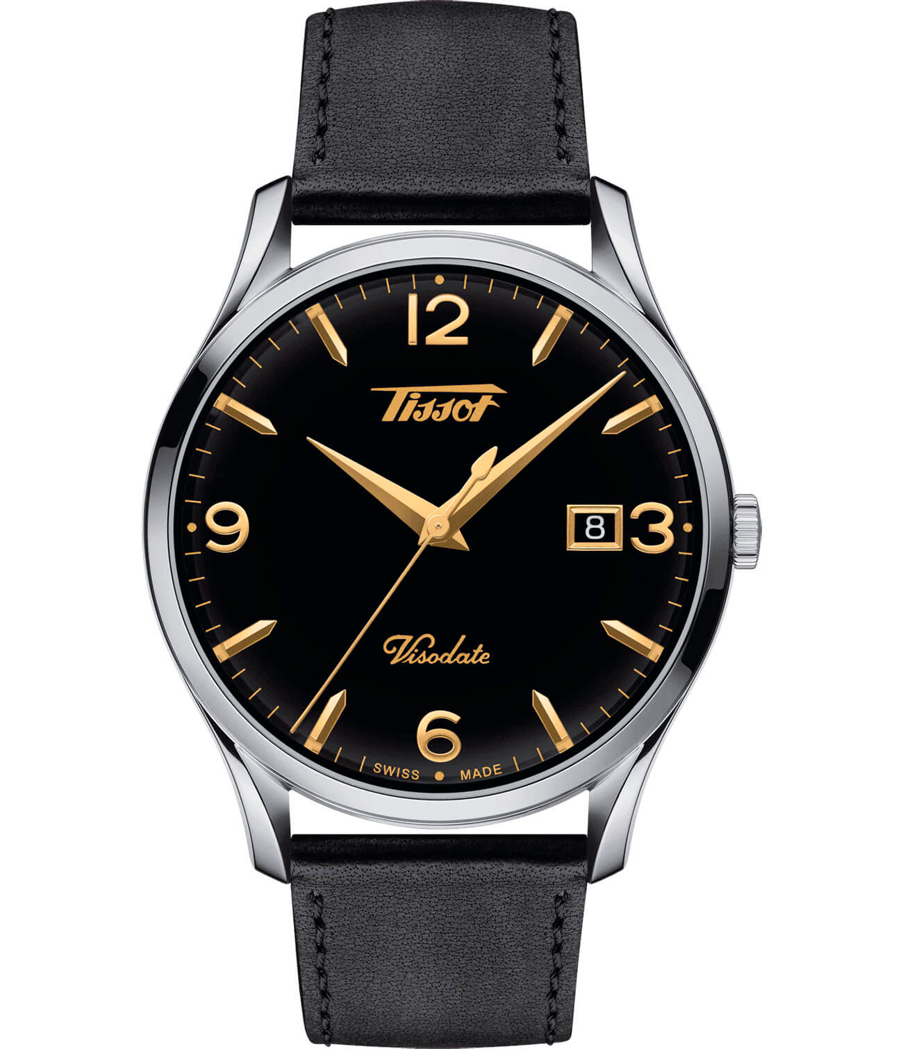 Tissot Visodate 自動巻き腕時計 Часы Tissot Heritage Visodate T118.410.16.057.01 — купить в Москве
