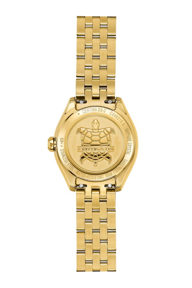 Certina Certina DS-2 Lady C049.210.33.116.00, ds 7 швейцария женские часы на браслете нержавеющая сталь с pvd-покрытием боковой вид