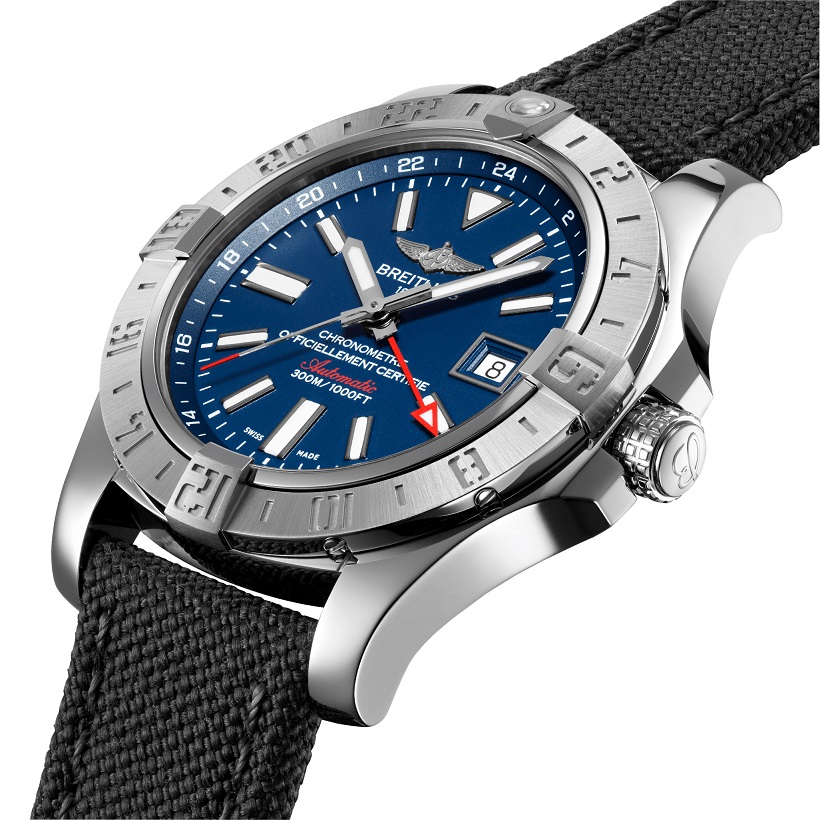 breitling avenger 2 gmt blue