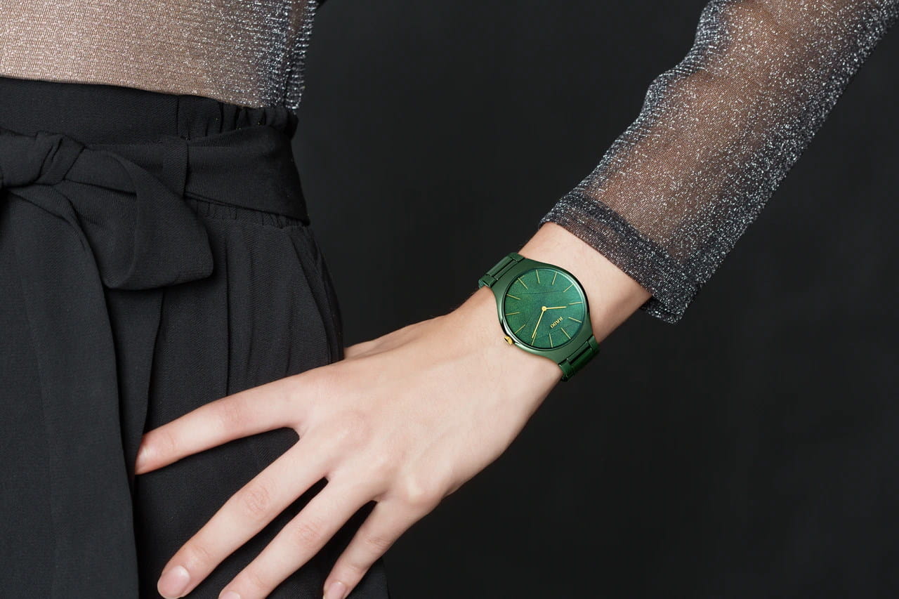 Оригинальные часы Rado Rado True Thinline R27006912 кварцевые калибр механизма eta 282.001 общий вид