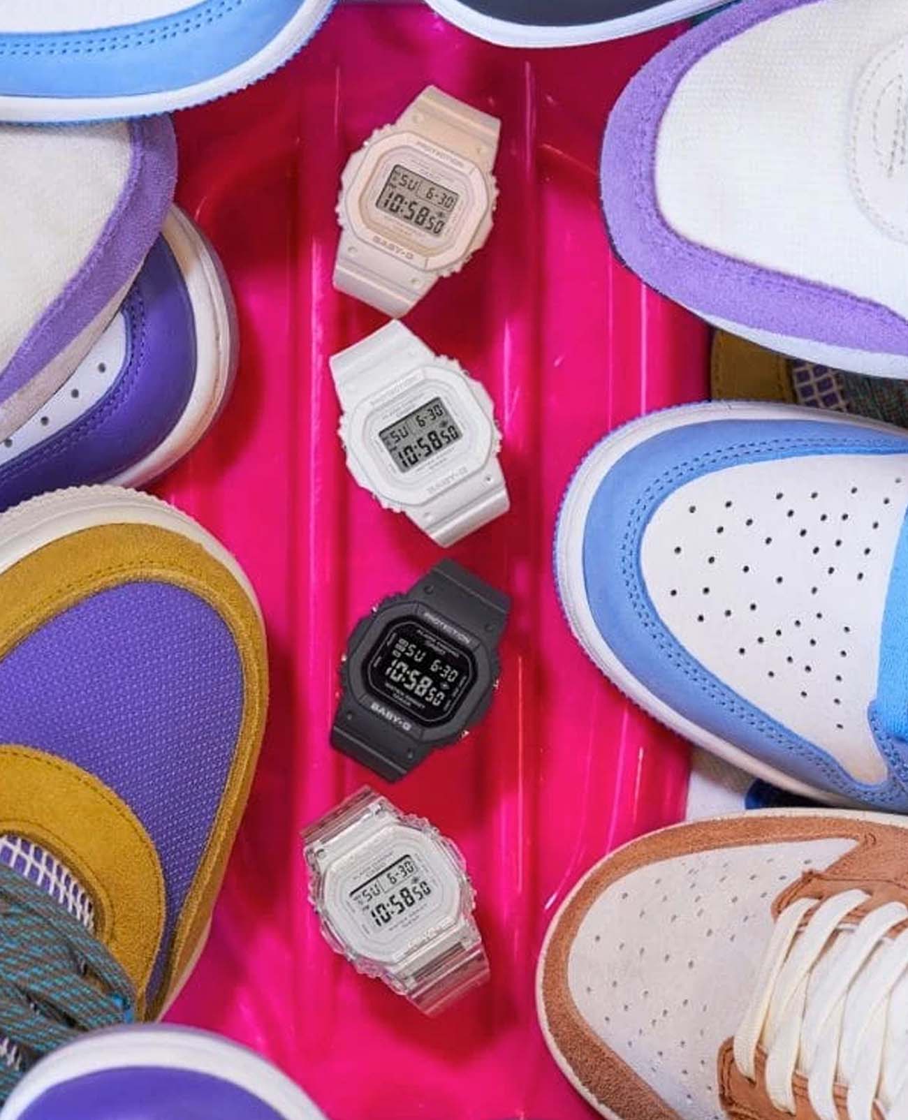 Casio Casio Baby-G BGD-565U-7DR (BGD-565U-7) женские часы белый циферблат на запястье