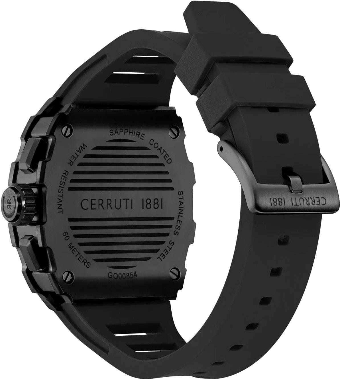 Cerruti 1881 Cerruti 1881 Gubbio CIWGO0085401,  франция мужские часы на браслете силикон боковой вид