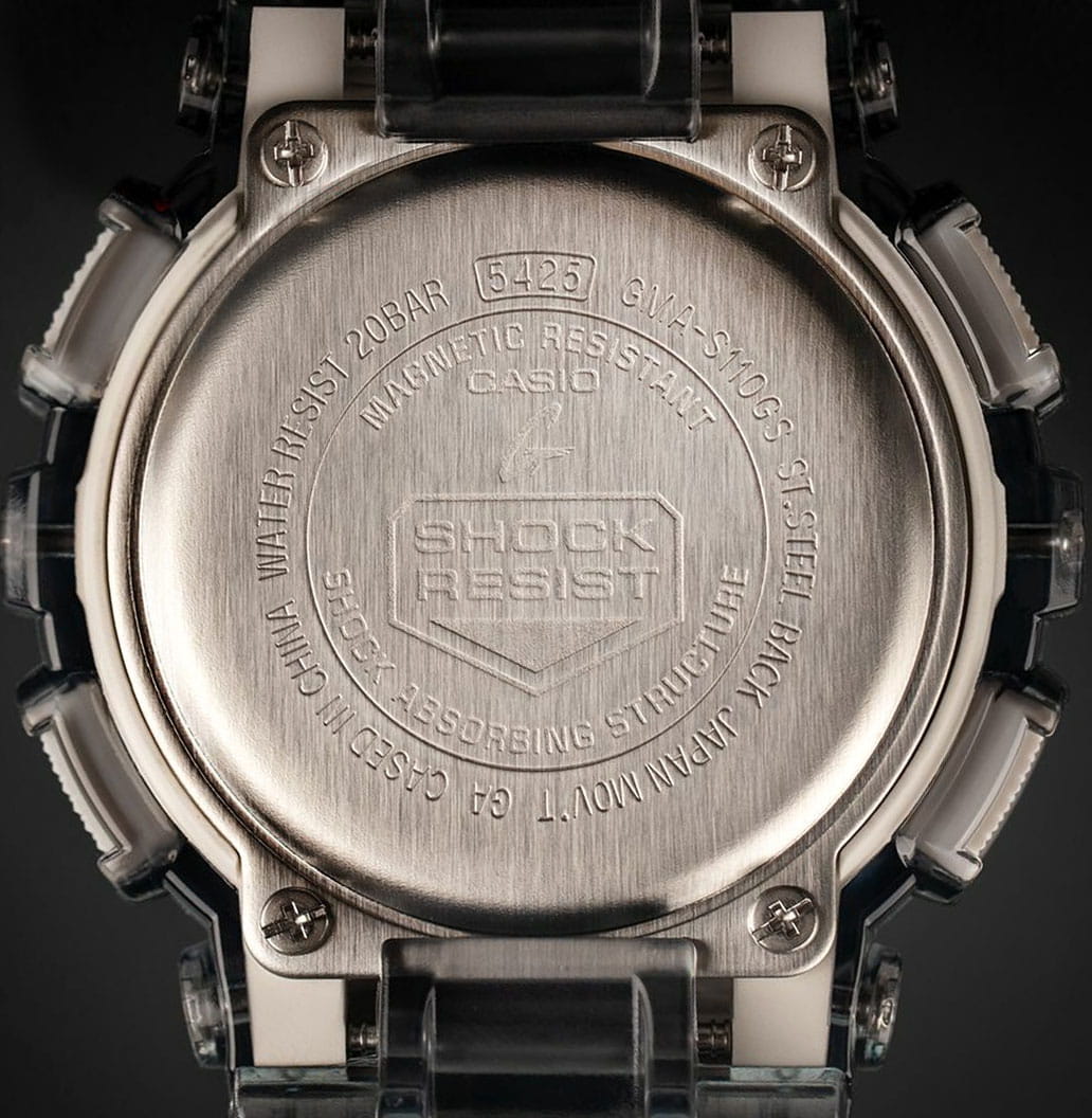 Оригинальные часы Casio Casio G-Shock GMA-S110GS-8ADR (GMA-S110GS-8A) электронные калибр механизма  общий вид