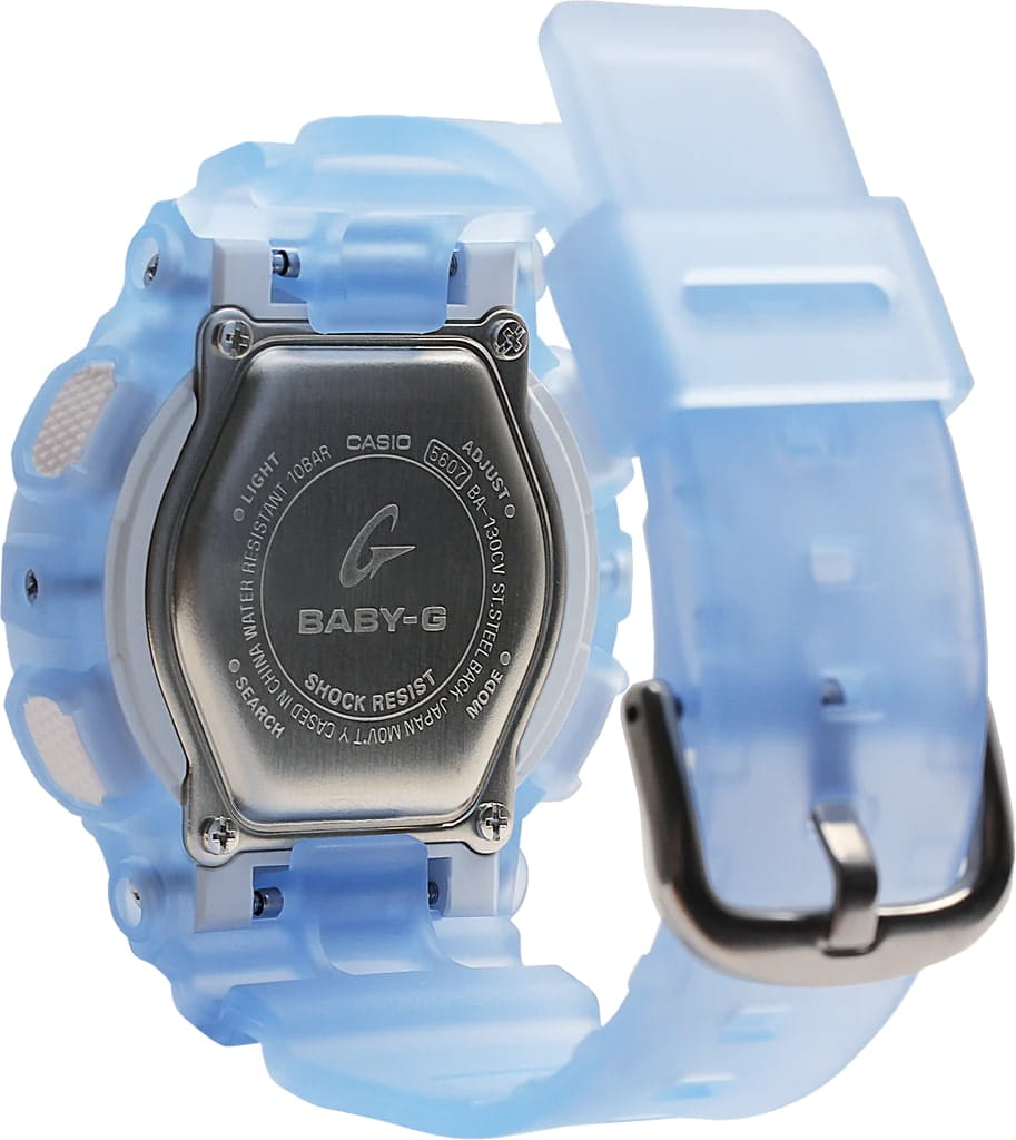 Casio Casio Baby-G BA-130CV-2A, baby-g япония женские часы на браслете пластик боковой вид