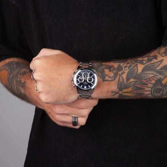 Slazenger Slazenger SL.09.2289.2.06,  англия мужские часы на браслете суперметалл боковой вид