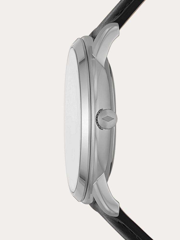 Fossil Fossil Neutra FS5904,  сша мужские часы на браслете кожаный боковой вид