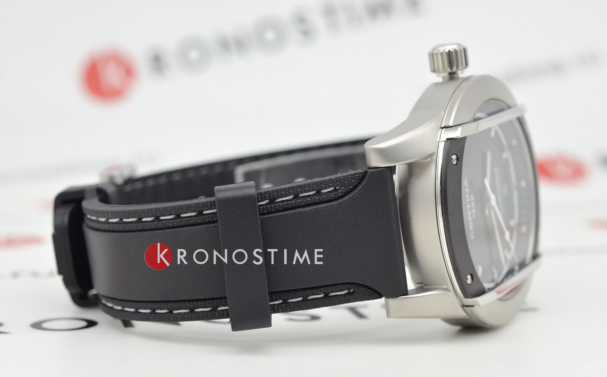 Certina Certina DS Cascadeur C046.410.27.051.10 мужские часы черный циферблат на запястье